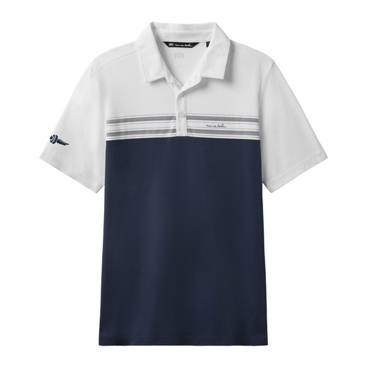 Travis Mathew Wing and Wheel Pali Colorblock Polo