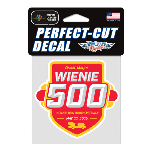 2026 Wienie 500 Decal - Front View