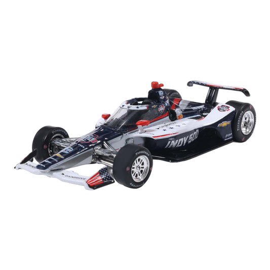 2026 Indy 500 Event Diecast 1:64 in Blue - Front Left View