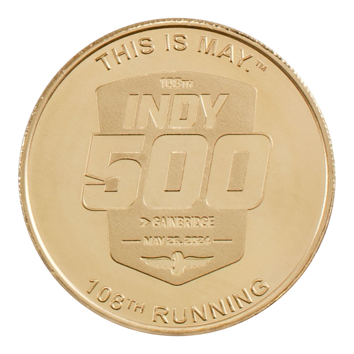 2024 Indy 500 Bronze Coin