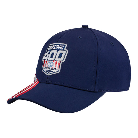 2026 Brickyard 400 American Flag Hat in Blue - Front Left View
