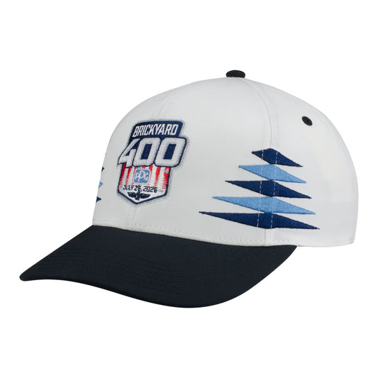 2026 Brickyard 400 Diamond Hat in White - Front Left view
