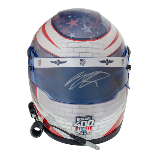 2026 Brickyard 400 Americana Full Size Helmet Autographed Auction - Front View
