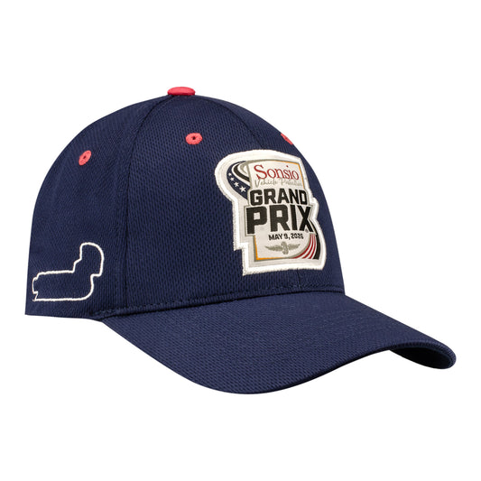 2026 Sonsio Grand Prix Hat in Blue - Front Right View
