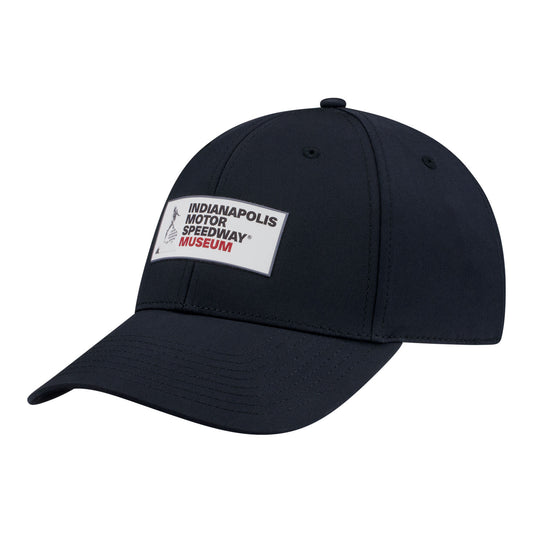 Indianapolis Motor Speedway Museum TPU Logo Hat in Navy - Front Left View