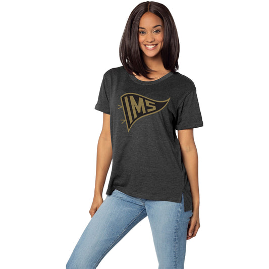 IMS Pennant Must Have Shirt in Grey - Front View
