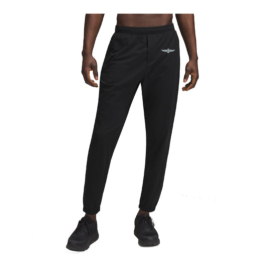 lululemon Wing and Wheel Surge Jogger 29" in black, front view