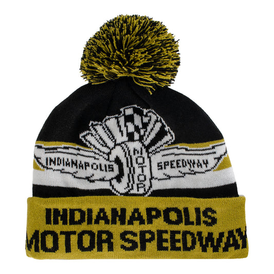Wing Wheel Flag Beanie Ornament - Beanie Front View
