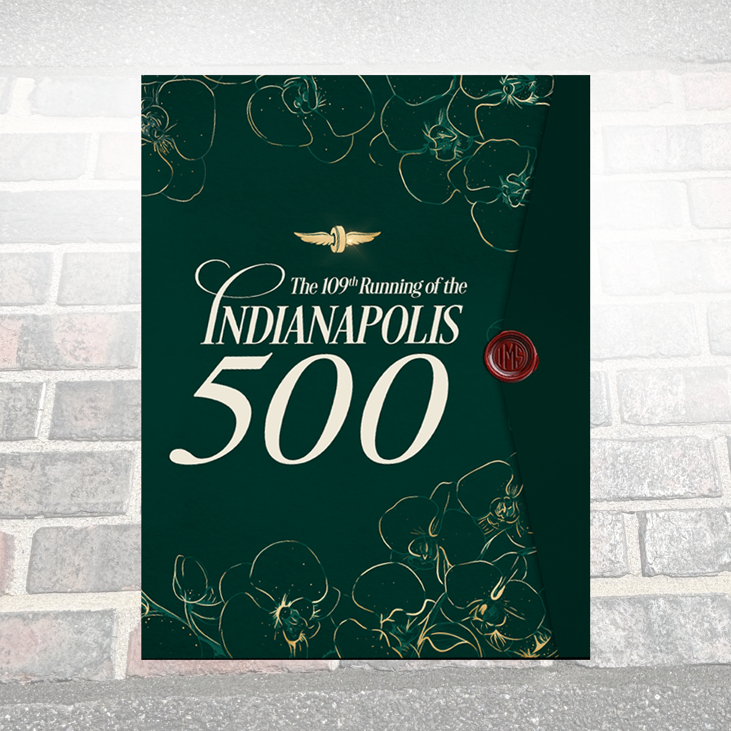 2025 Indianapolis 500 Program - Front View