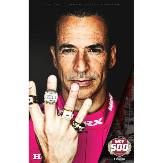 2022 Indy 500 Program Autographed by Starting Field - Front View