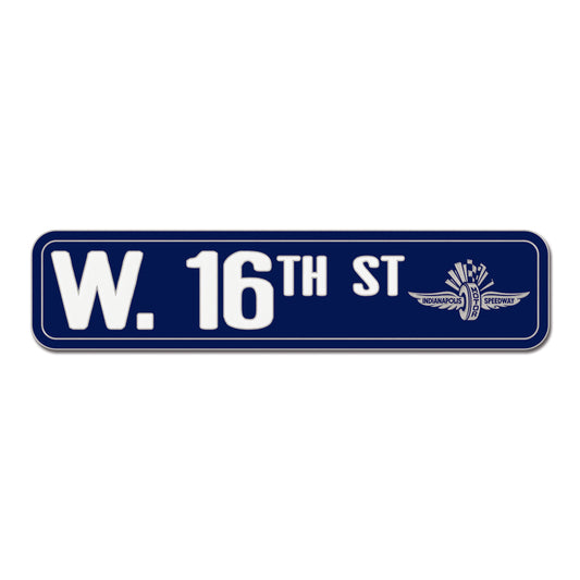 West 16th Street Lapel Pin - Front View