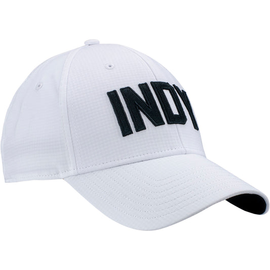 Brickyard Crossing "INDY" TaylorMade Hat White - side  view