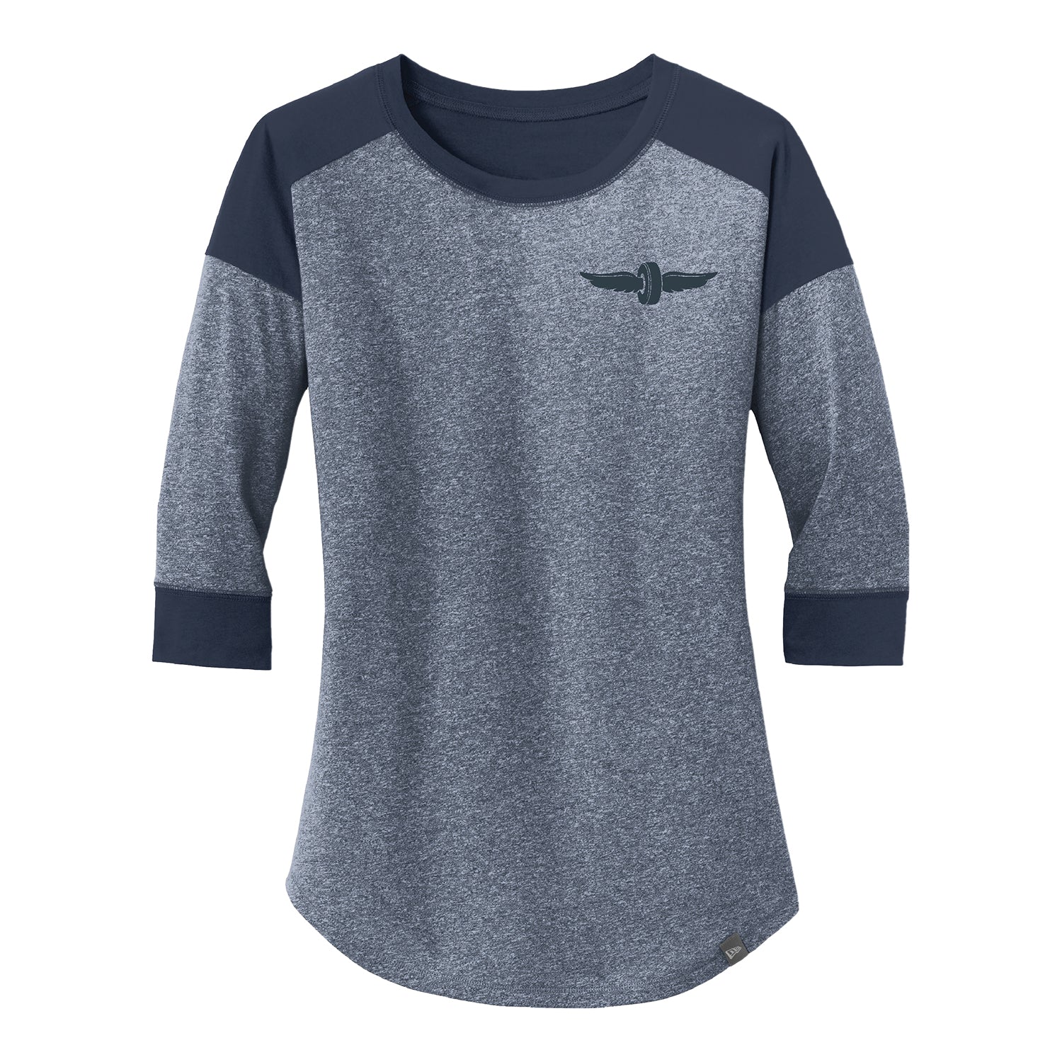 veltalende antage rulletrappe Wing and Wheel 3/4 Sleeve T-Shirt