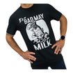 It's a Bad May to Be Milk T-Shirt in Black - Kanaan Front View Zoom In