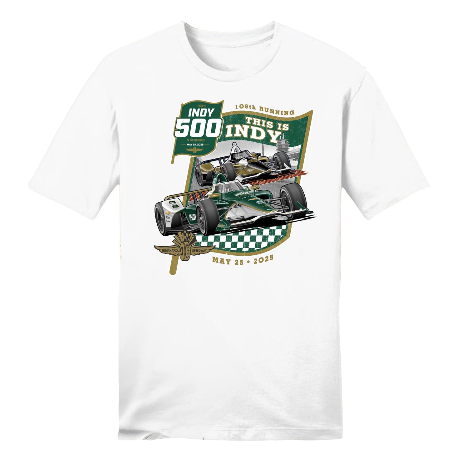 2025 Indy 500 Starting Field T-Shirt - Front