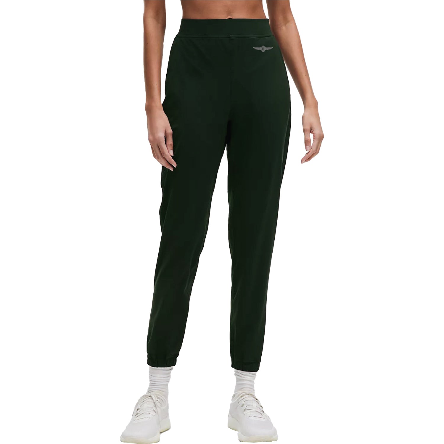 Ladies Indianapolis Motor Speedway lululemon Adapted State High-Rise Jogger in Black - Front View