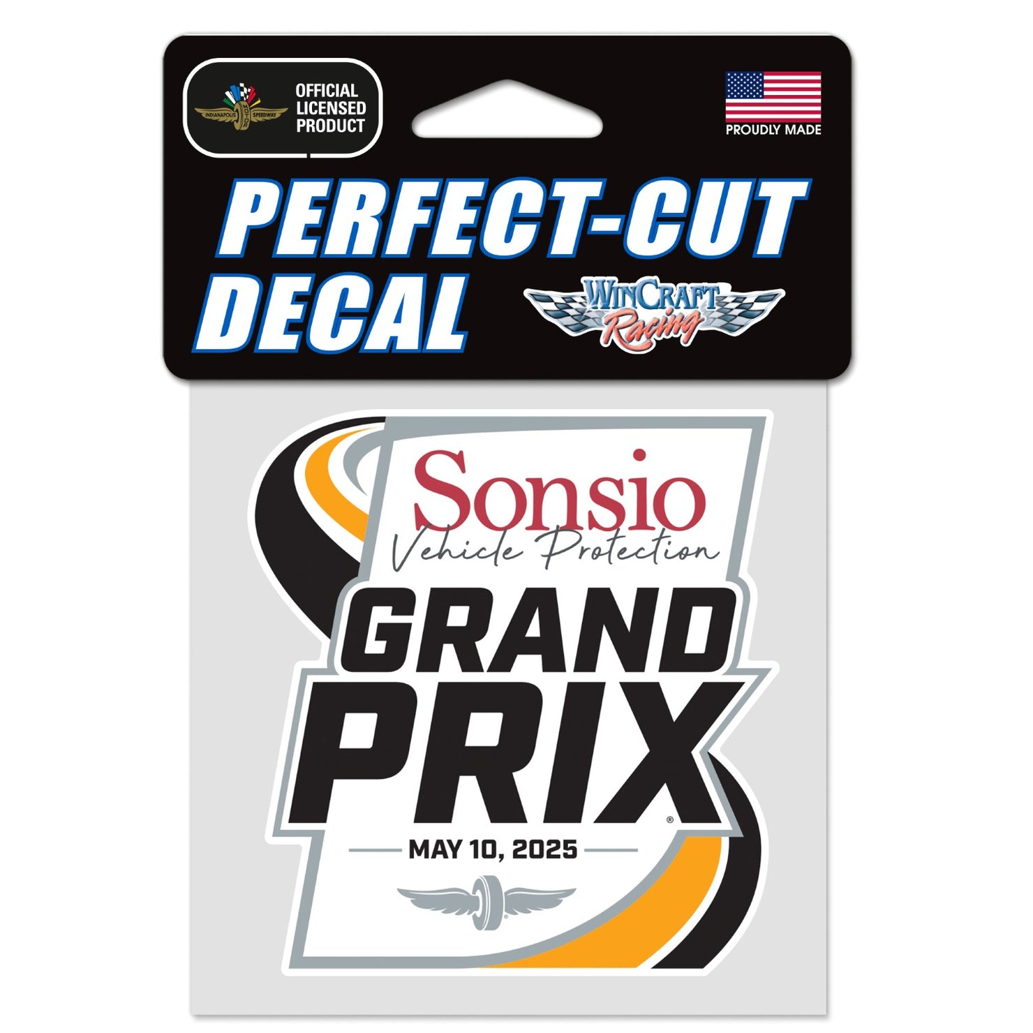 2025 Sonsio Grand Prix Perfect Cut Decal - Front View