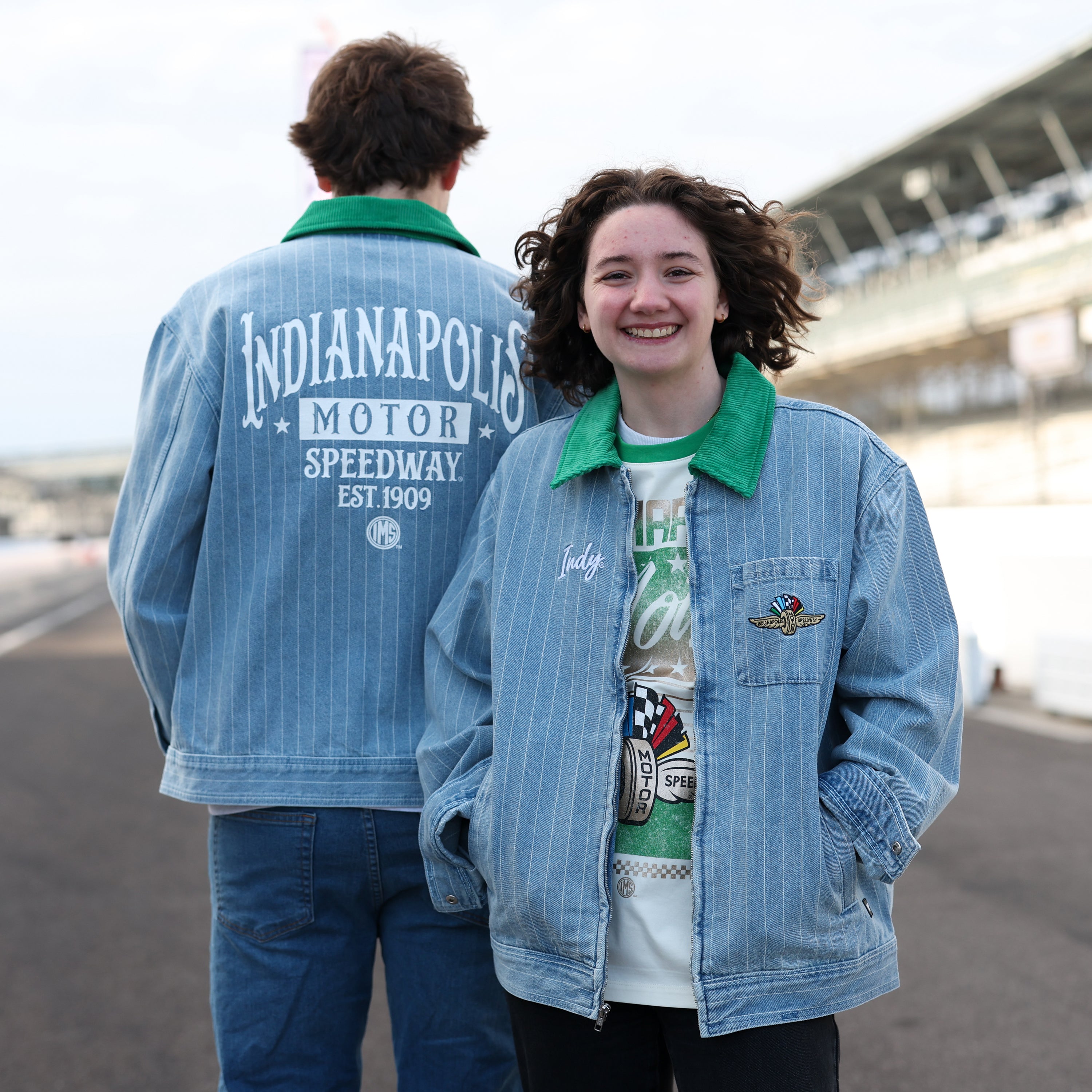 IMS The Wild Collective Unisex 1909 Jean Full Zip Jacket