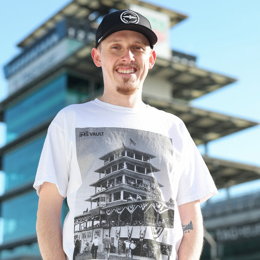 From IMS The Vault: IMS Pagoda 1926 in White - Front View On Model