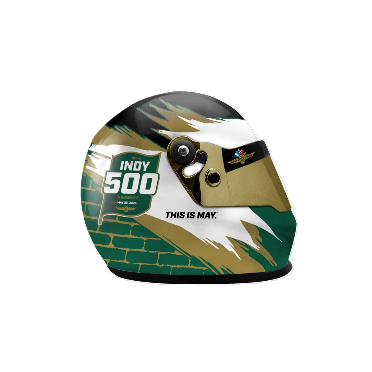 2025 Indy 500 Mini Helmet - Right View