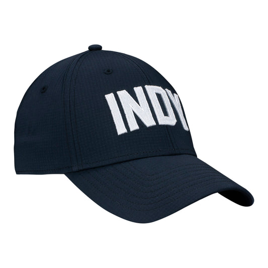 Brickyard Crossing INDY TaylorMade Hat in black, side view