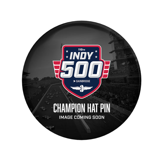 2026 Indy 500 Winner Hatpin In Black - Placeholder Front View