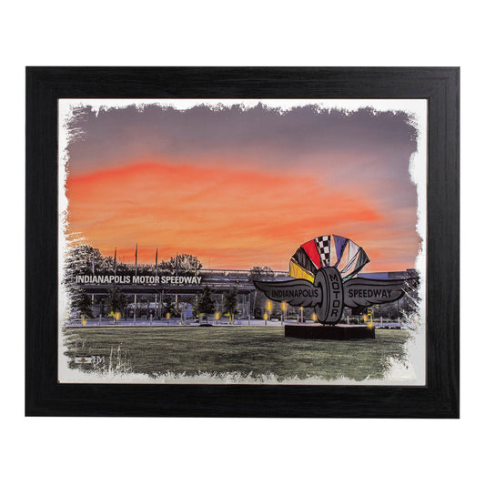 Indianapolis Motor Speedway Front Gate Framed