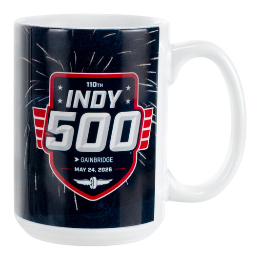 2026 Indy 500 Coffee Mug - Front View