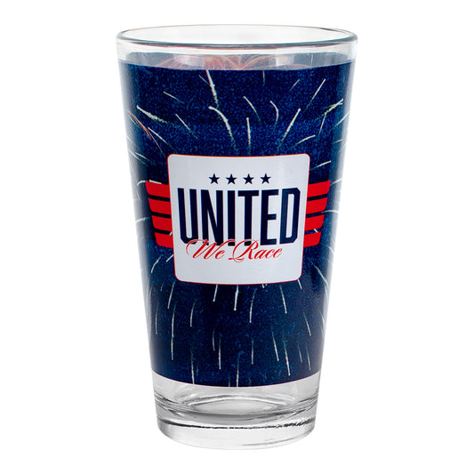 2026 Indy 500 Pint Glass - Back View