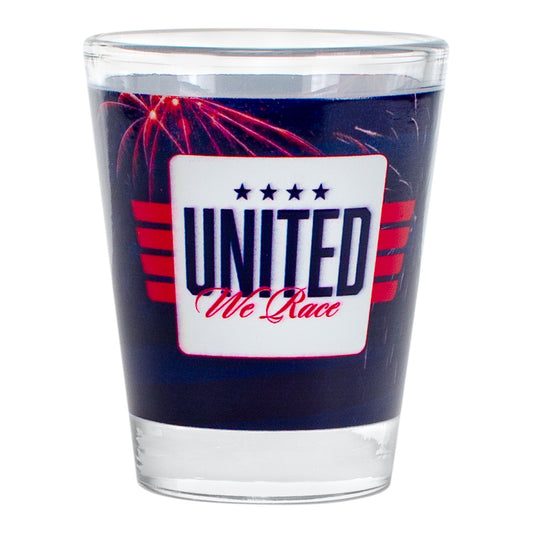 2026 Indy 500 Shot Glass - Back View