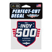 2026 Indy 500 Perfect Cut Decal - Front View