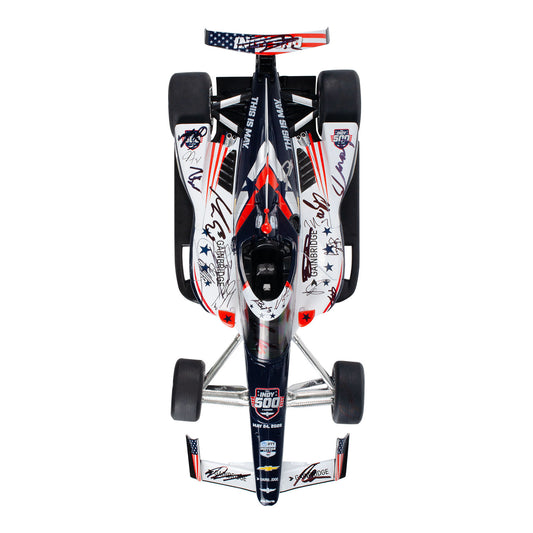2026 Indy 500 Event Car 1/18 Full Field Autographed Auction In Multi-Color - Top View