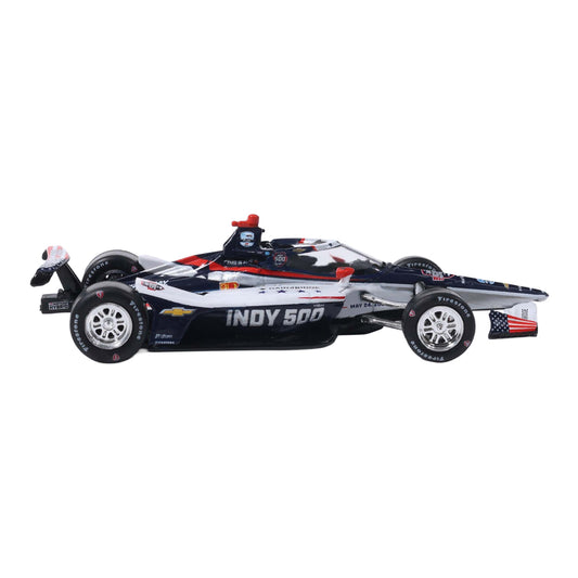 2026 Indy 500 Event Diecast 1:64 in Blue - Right Side View