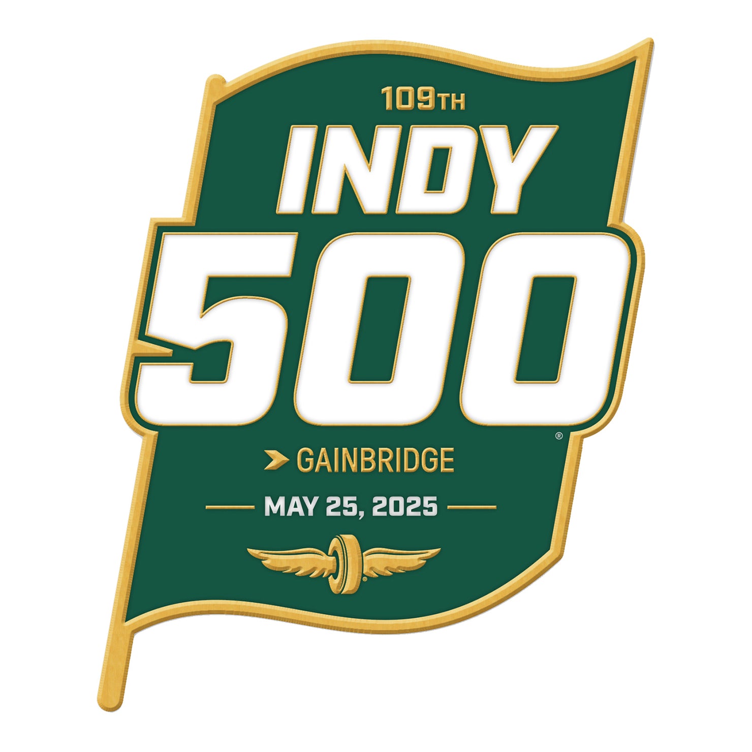 2025 Indy 500 Event Hatpin