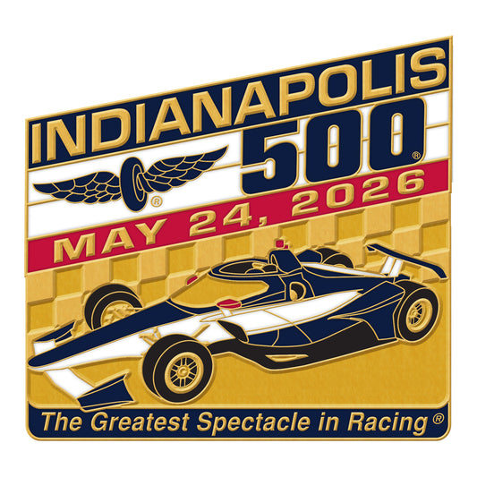 2026 Indy 500 Car Mount Hatpin - Front View