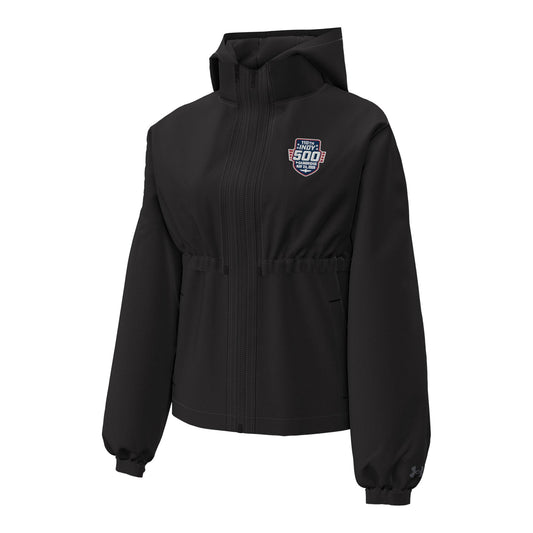 Ladies 3-in-1 Under Armour Jacket in Black - Front View