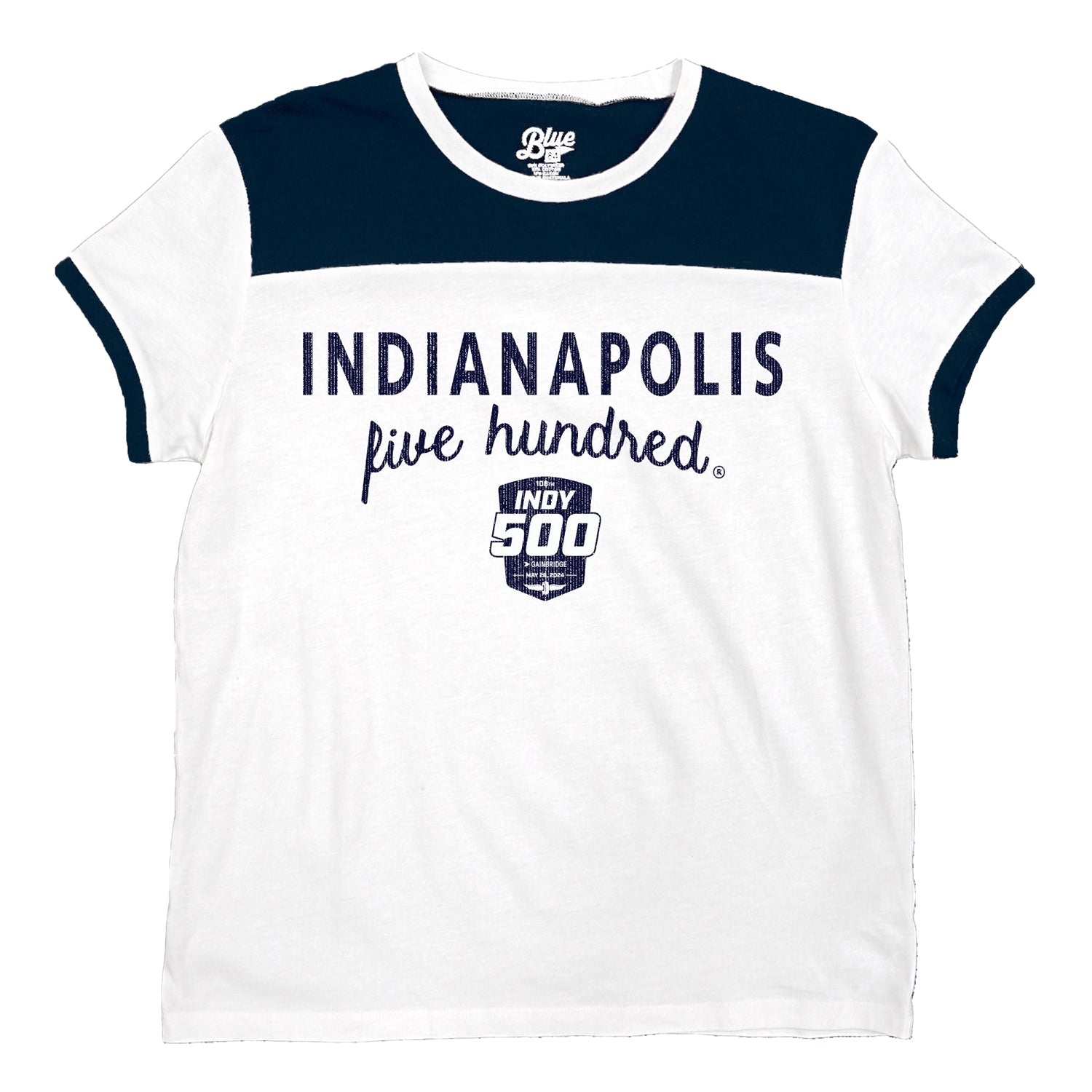 2024 Indy 500 Ladies Colorblock TShirt