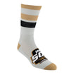 2023 Indianapolis 500/Wing Wheel Flag 2-Pack Socks in white, side view