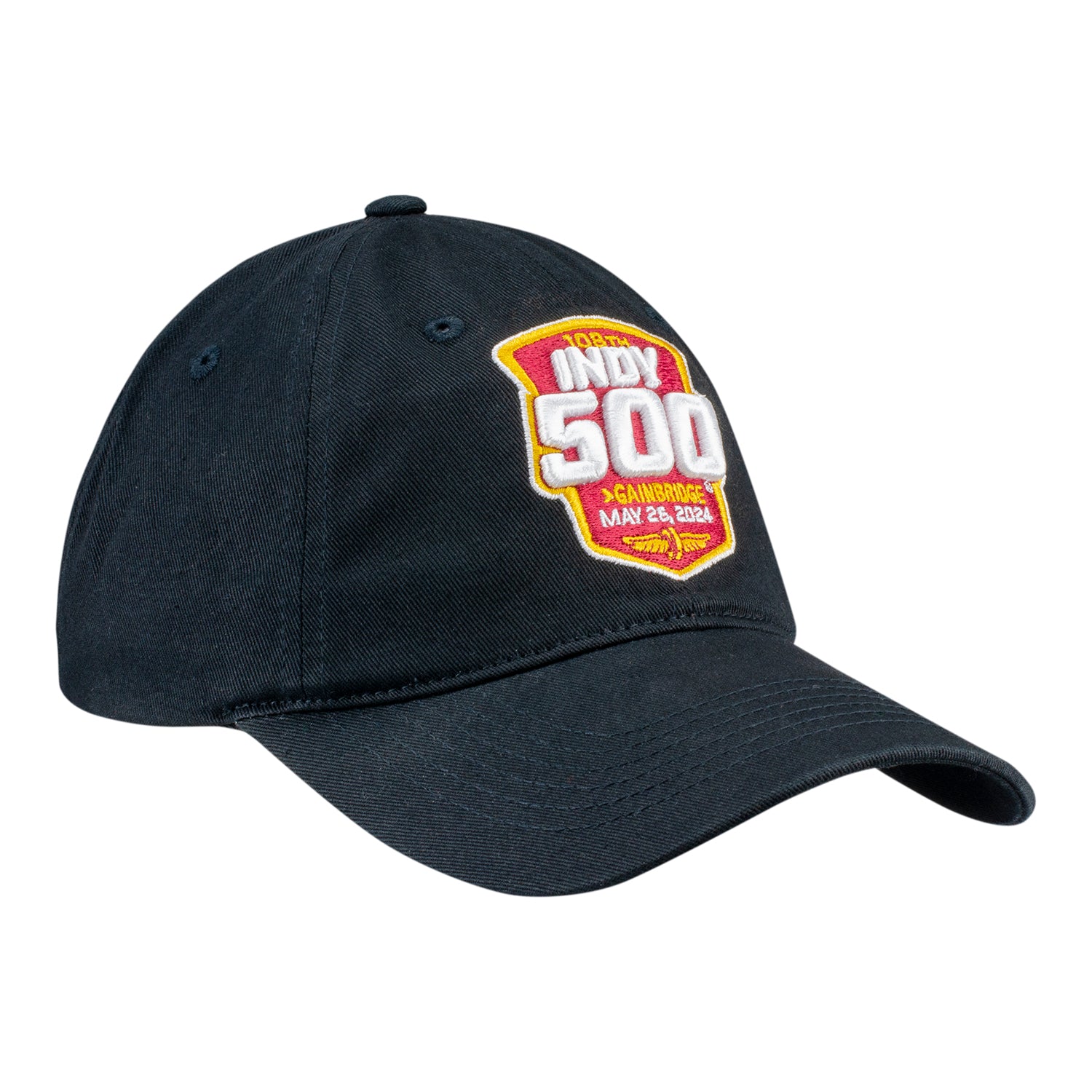 2024 Indy 500 Unstructured Slouch Hat Black