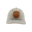 2024 Indy 500 Leather Patch Snapback Hat - front view