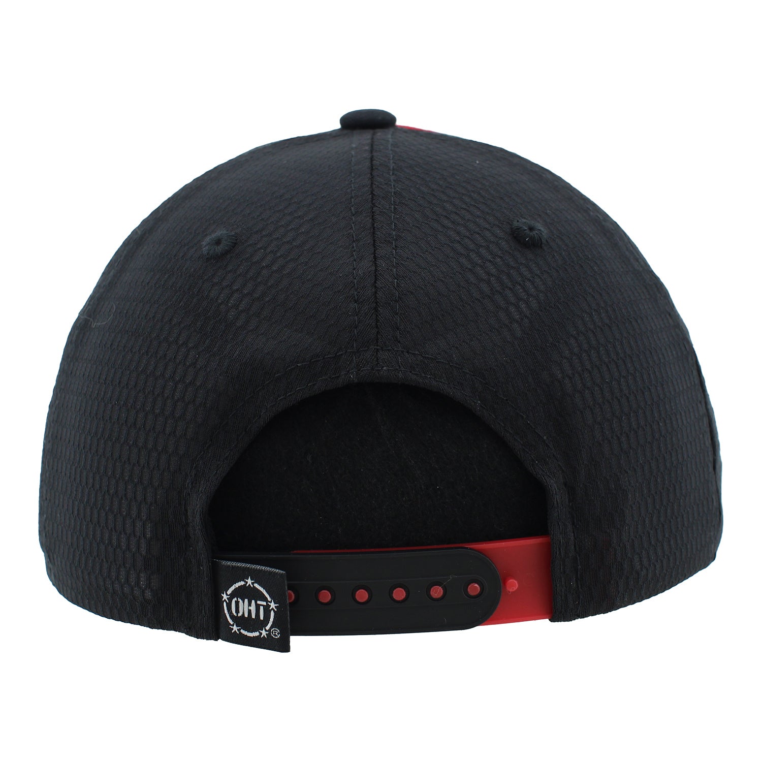 Indianapolis 500 2026 American Flag OHT Hat in Black Camo - Back View