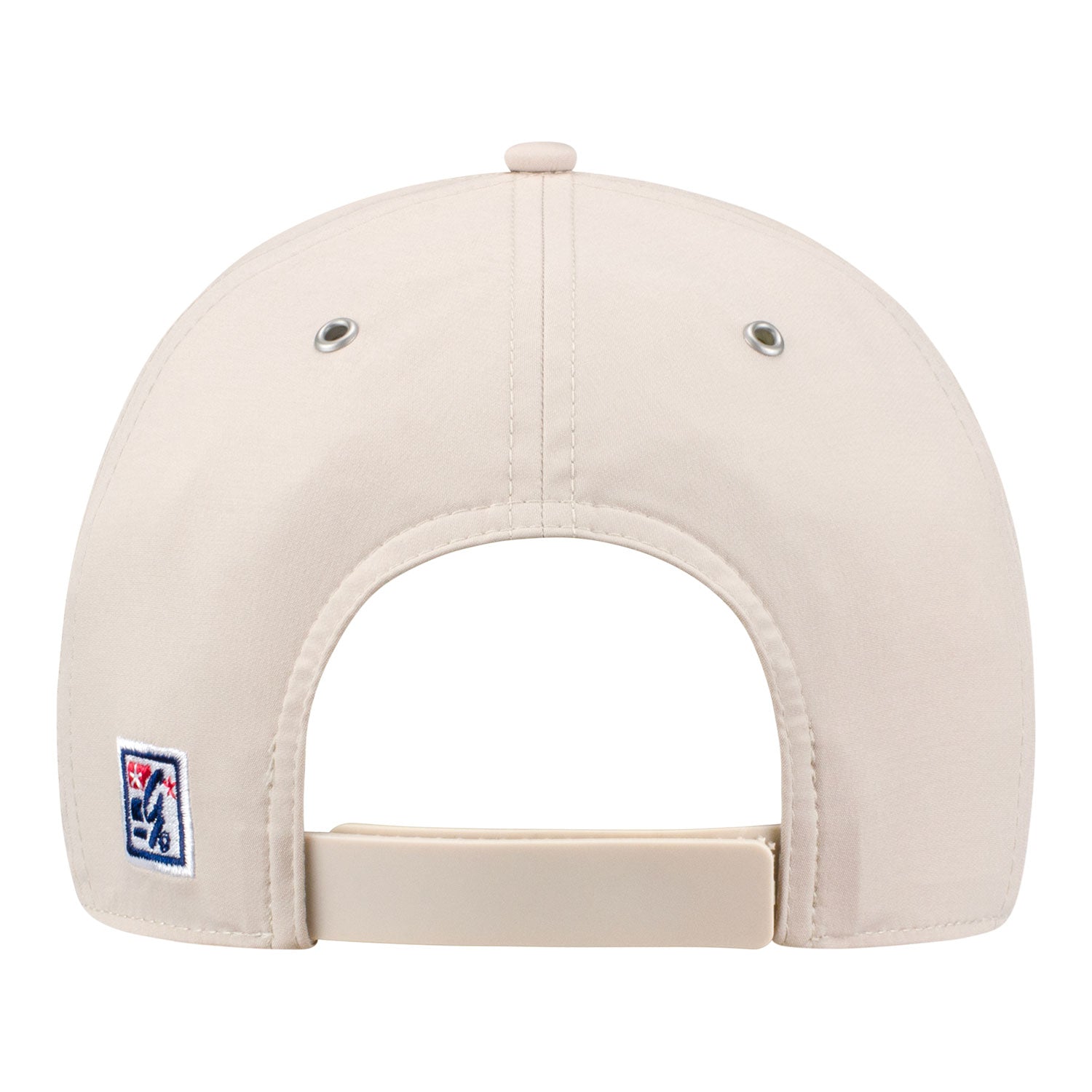 2026 Indy 500 Metal Logo Stone Hat in White - Back View