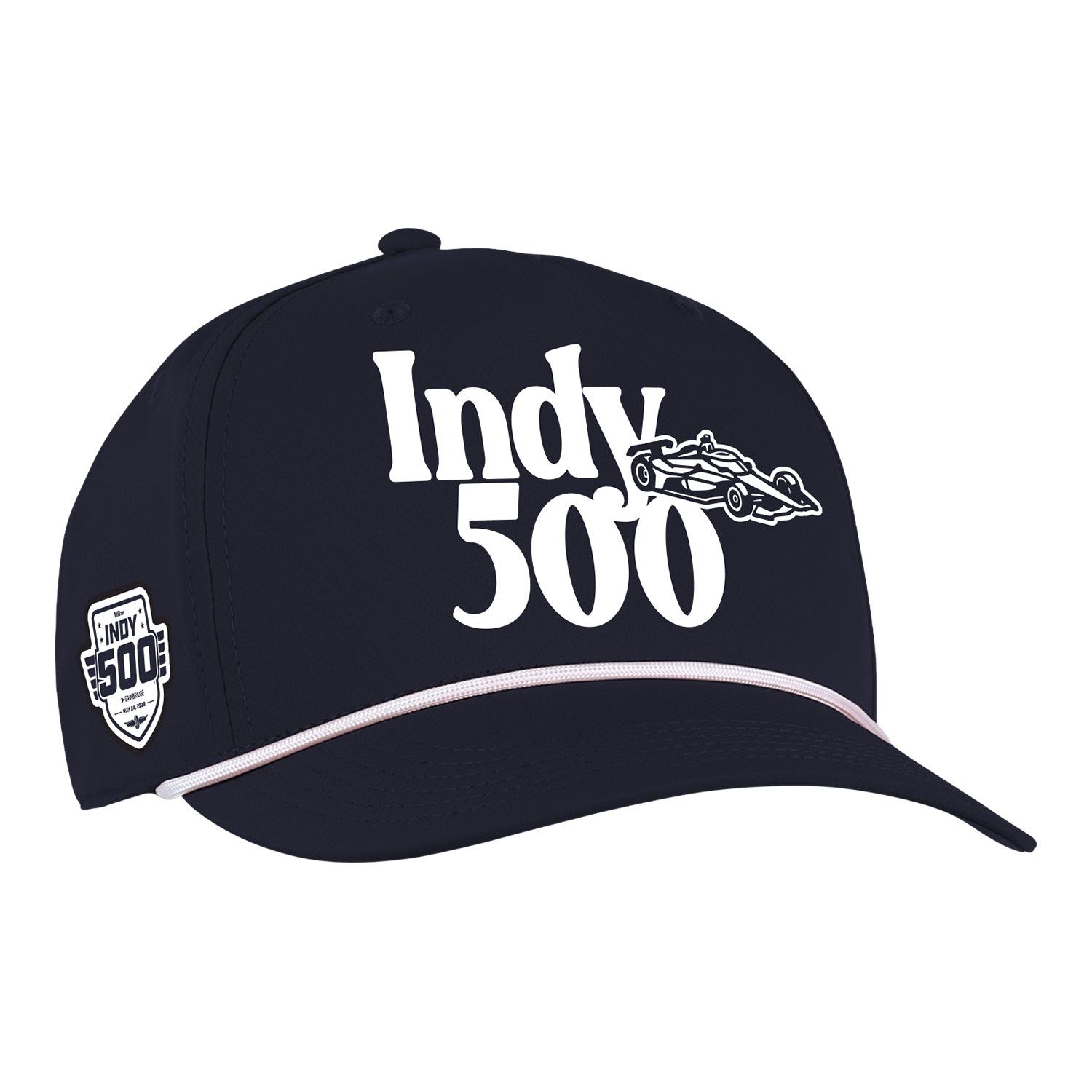 2026 Indy 500 Car Rope Hat in Blue - Front left view