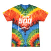 2025 Indy 500 Tie Dye T-shirt - Front View