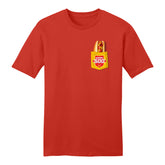 2026 Wienie 500 Hotdog Pocket in Red - Front View