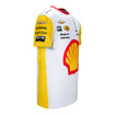 2023 Josef Newgarden Indy 500 Champion Jersey in white and yellow - side view