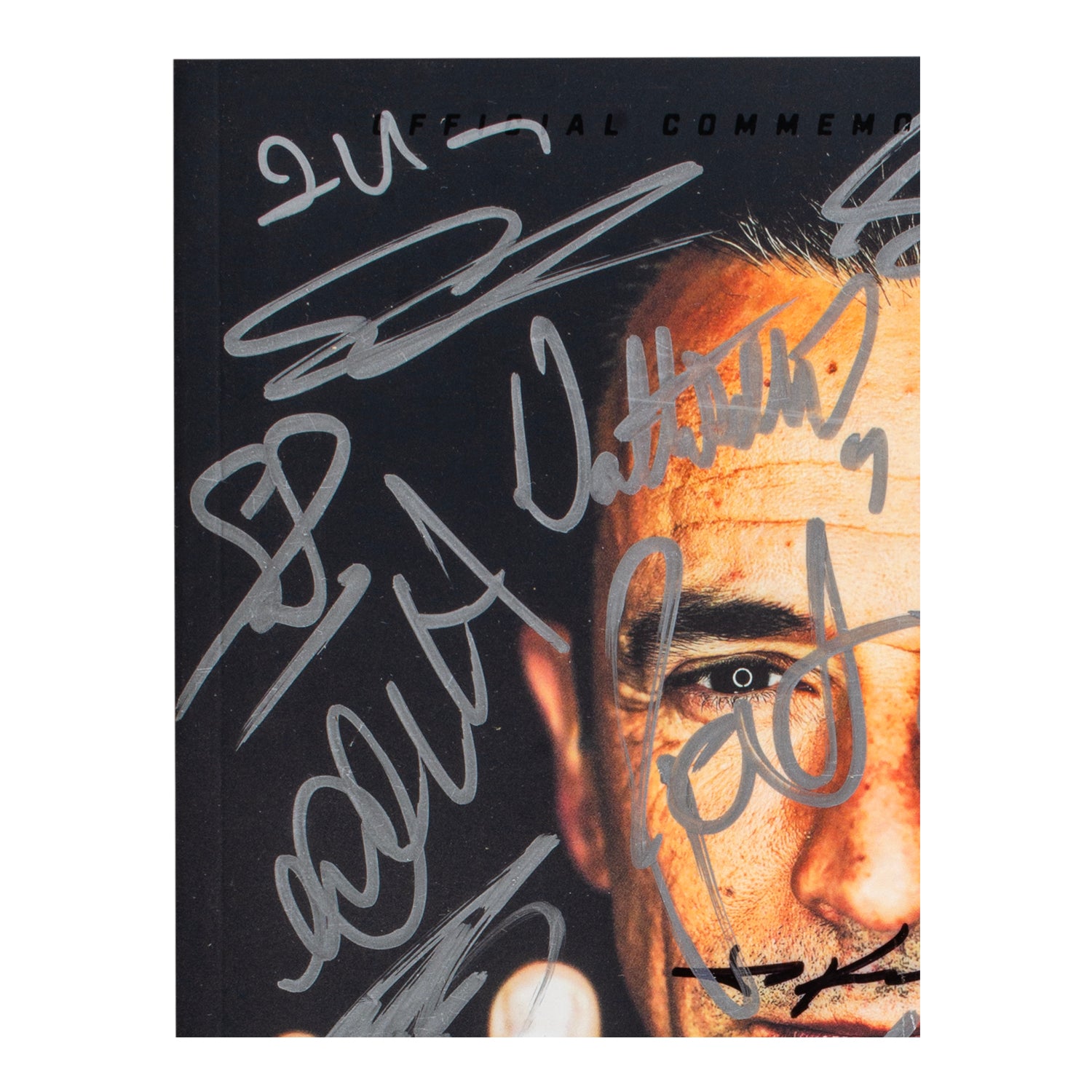 2022 Indy 500 Autographed Program - Top Left View