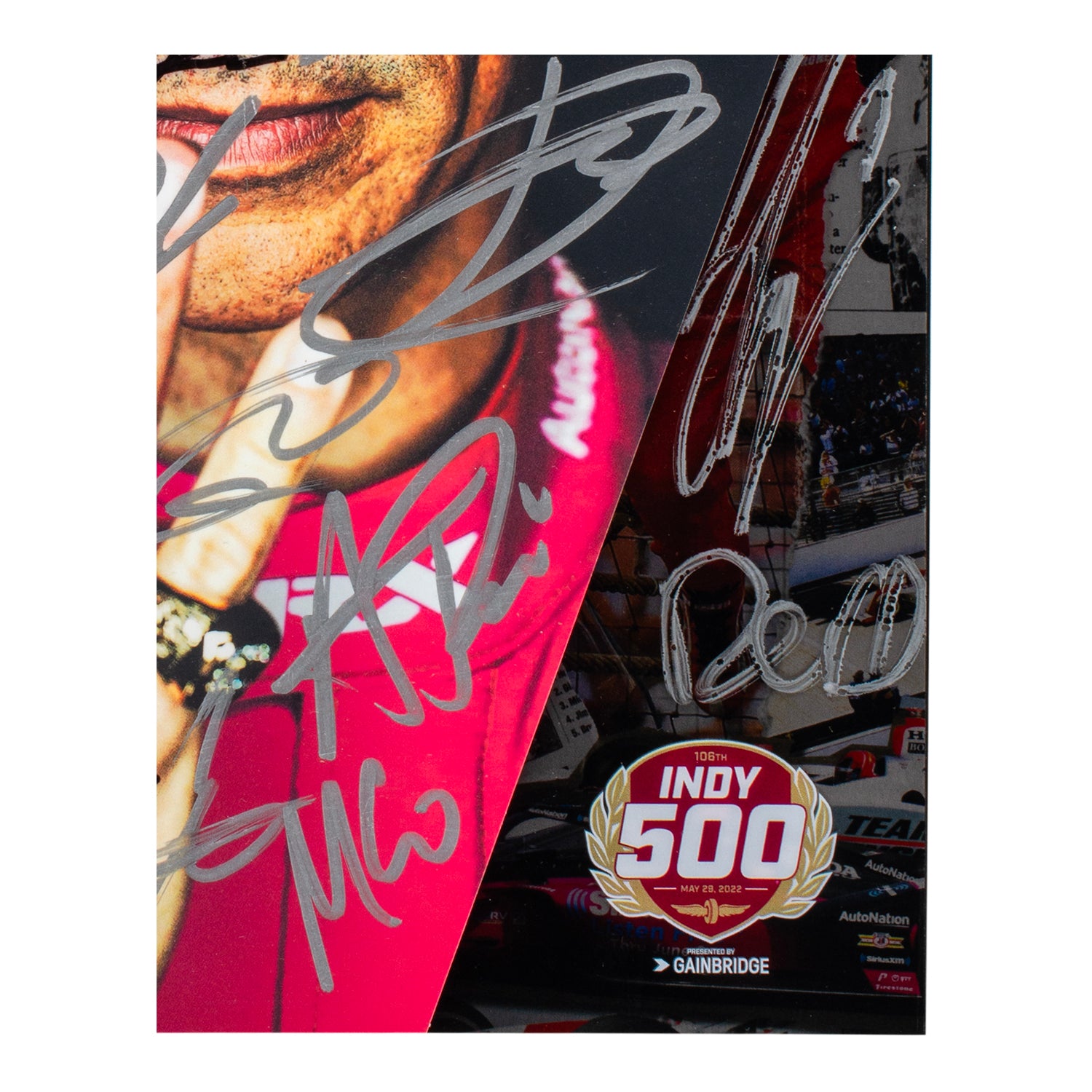 2022 Indy 500 Autographed Program - Bottom Right View