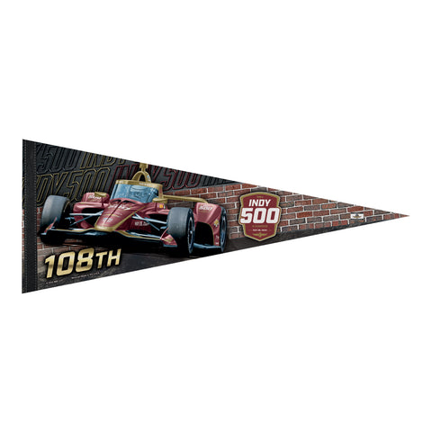 2024 Indy 500 Event Pennant - front view