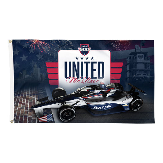 2026 Indy 500 Event 3x5 Flag - Front View